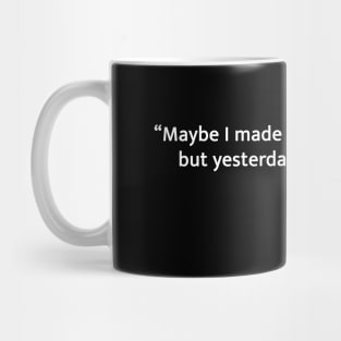 Kim Namjoon BTS quote Mug